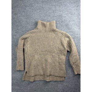 Alpaca Sweater Womens 2 Turtleneck Baby Alpaca Silk Blend Knit Pullover Peru